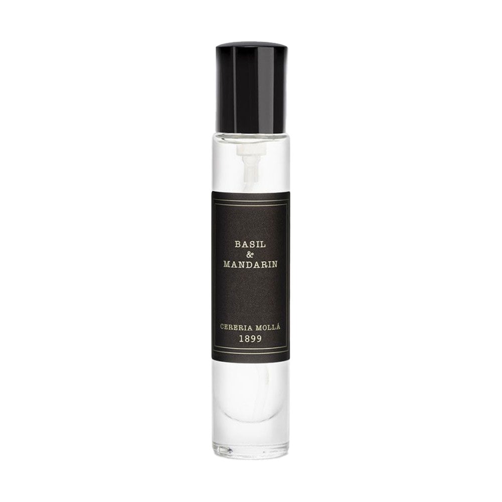 Ароматичний спрей для тіла та текстилю Cereria Molla Basil &amp; Mandarin унісекс, 15 мл